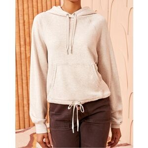 ULLA JOHNSON Iggy‎ Hoodie in Oatmeal Melange